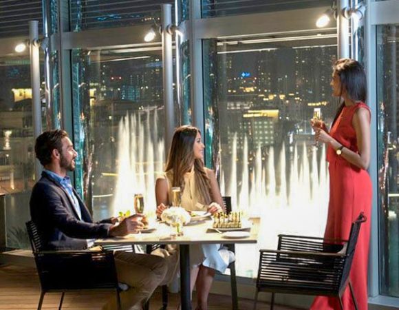 Burj Khalifa Ticket with The Rooftop Meal